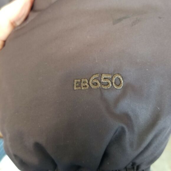 Eddie Bauer Womens Down Puffer Jacket Full Zip L 650 Fill Outdoor Ski Gorpcore - Picture 8 of 11